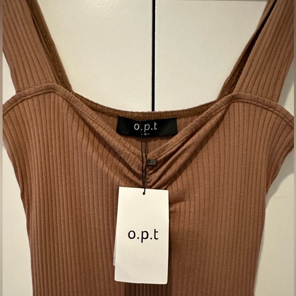 Ribbed knit midi dress - Picture 3 of 3